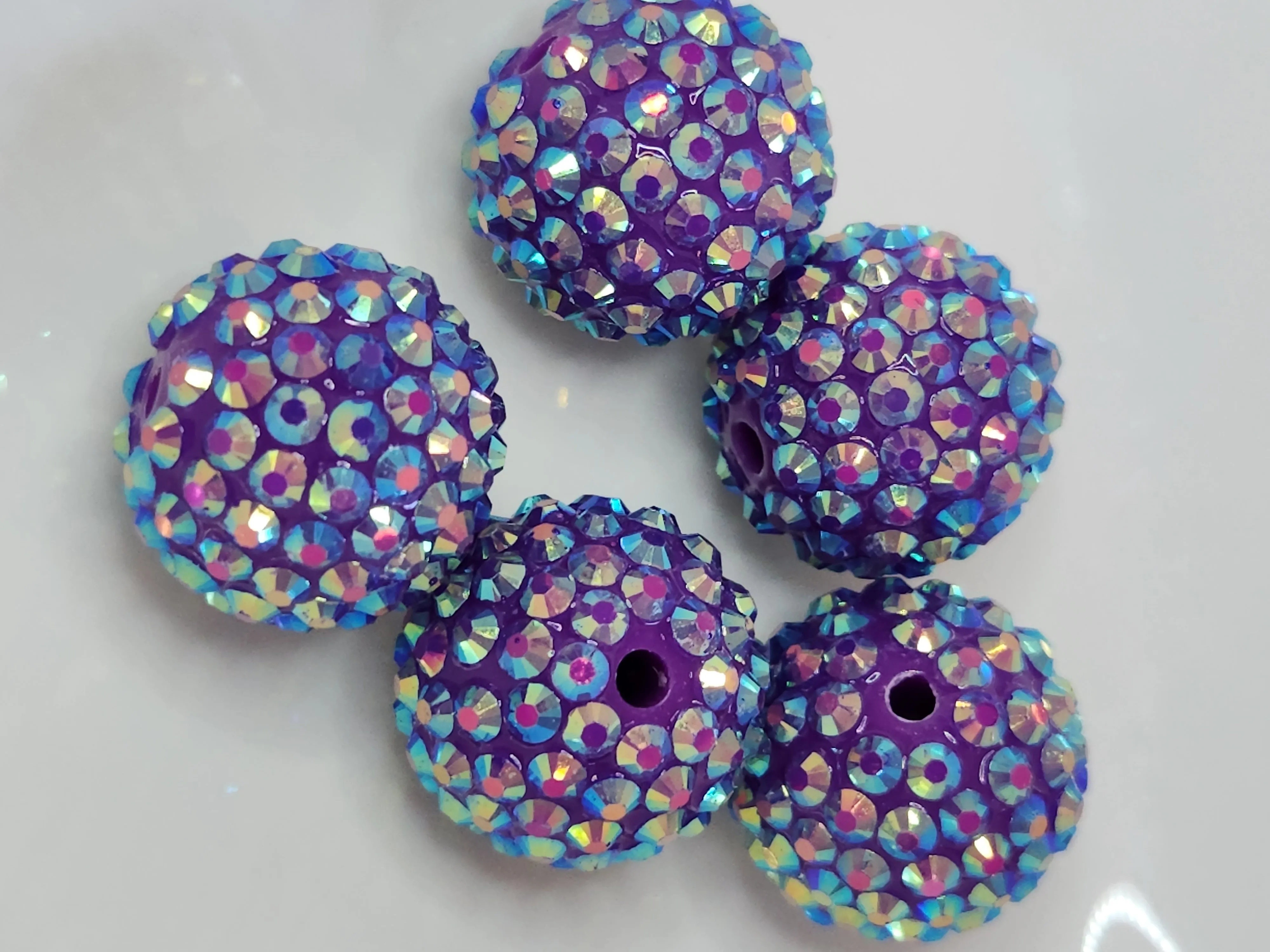 Purple Rhinestone rbgb93