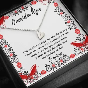 Querida Hija - Quinces años para convertirte en flor