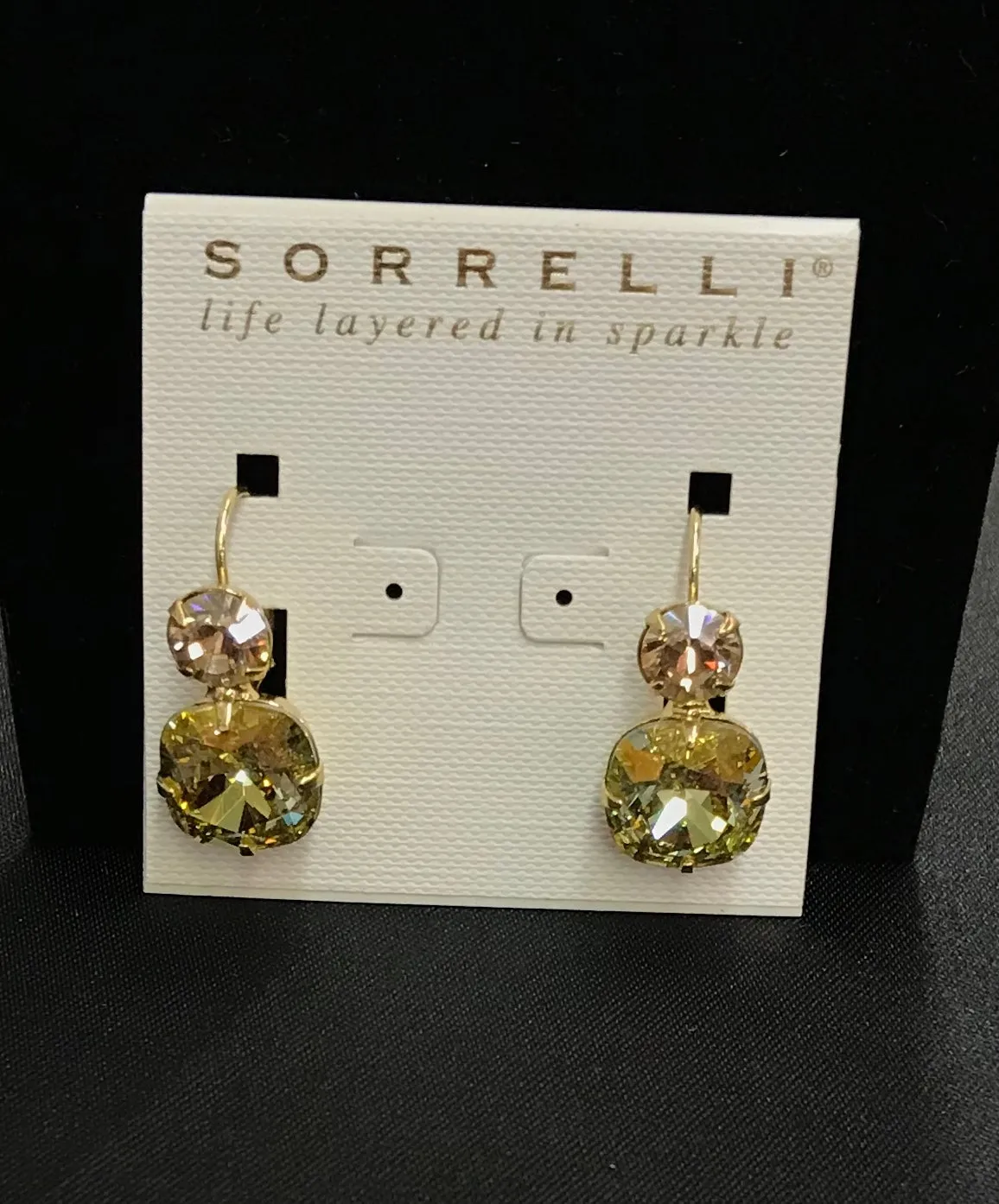 "Crystal Champagne" Earrings