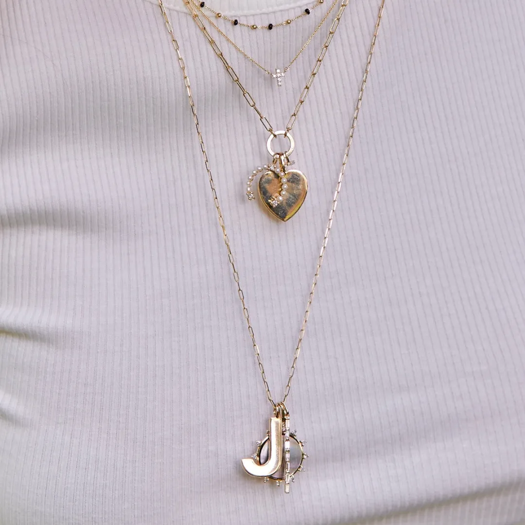 Rachel Reid Micro Mini Link Chain Necklace