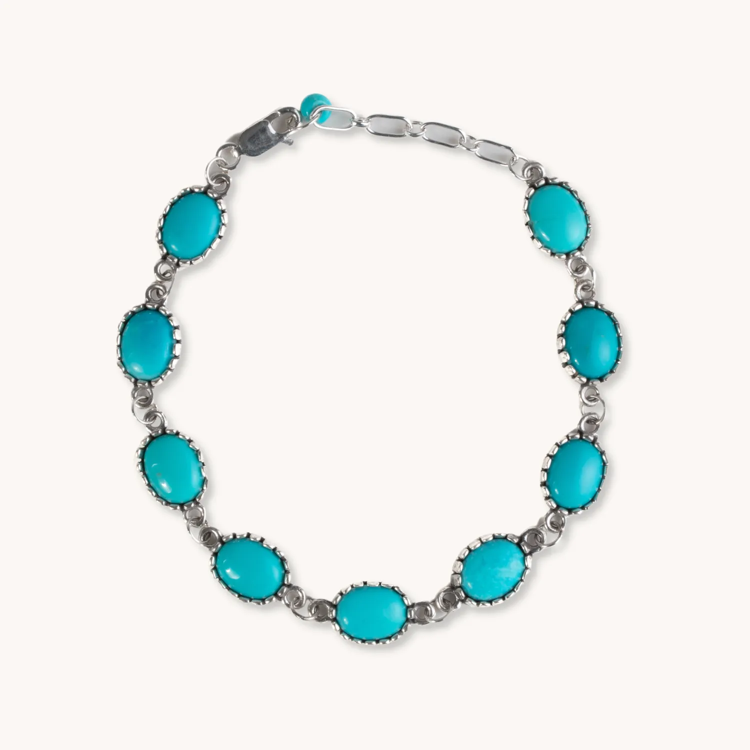 Radiante: Daybreak Turquoise Chain Bracelet