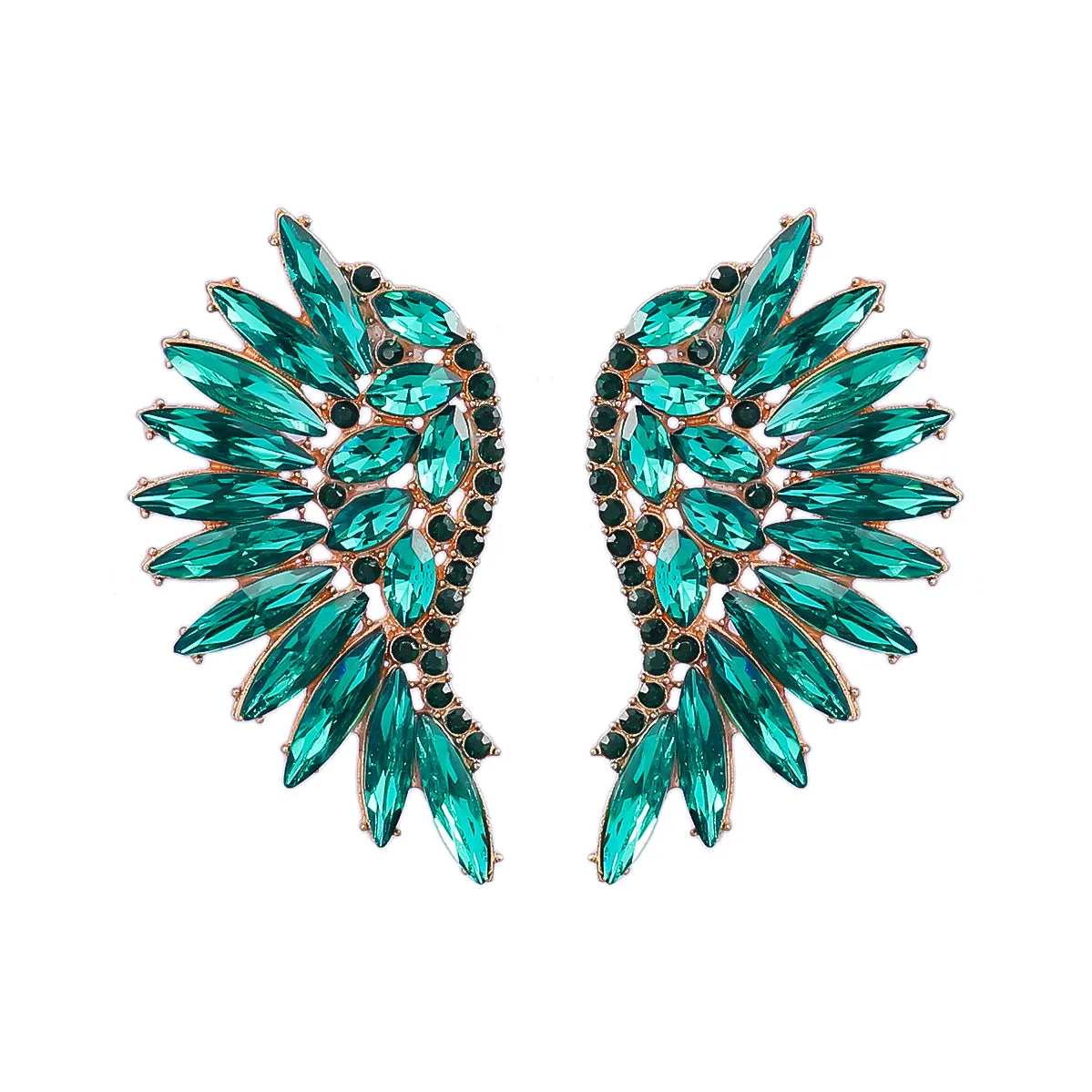 RAINBOW RHINESTONE EARRINGS