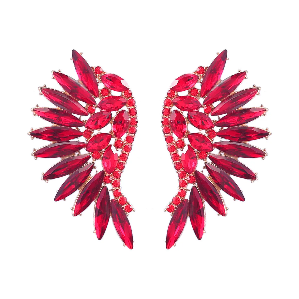RAINBOW RHINESTONE EARRINGS