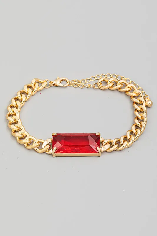 Red Stone Bracelet
