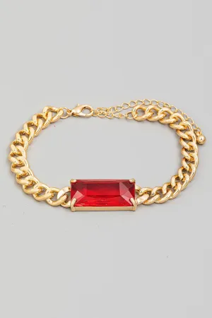 Red Stone Bracelet