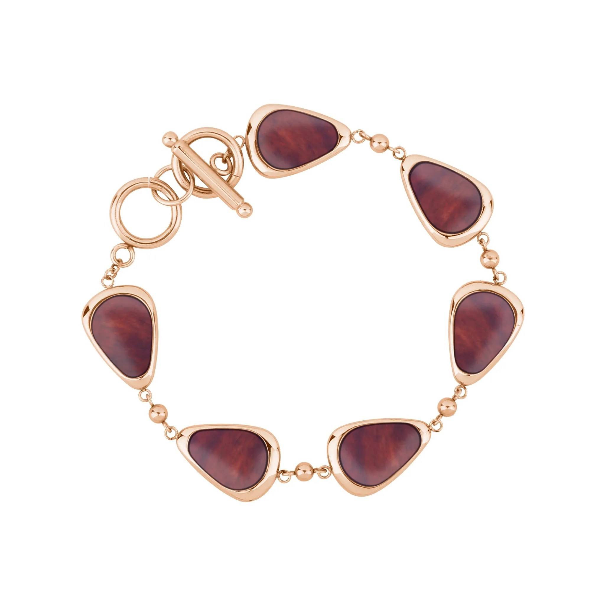 Redwood Drop Bracelet - Rose Gold