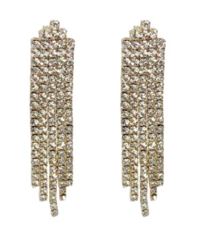 Rhinestone Dangle Earrings