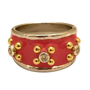 Ring - Diamond (Enamel)