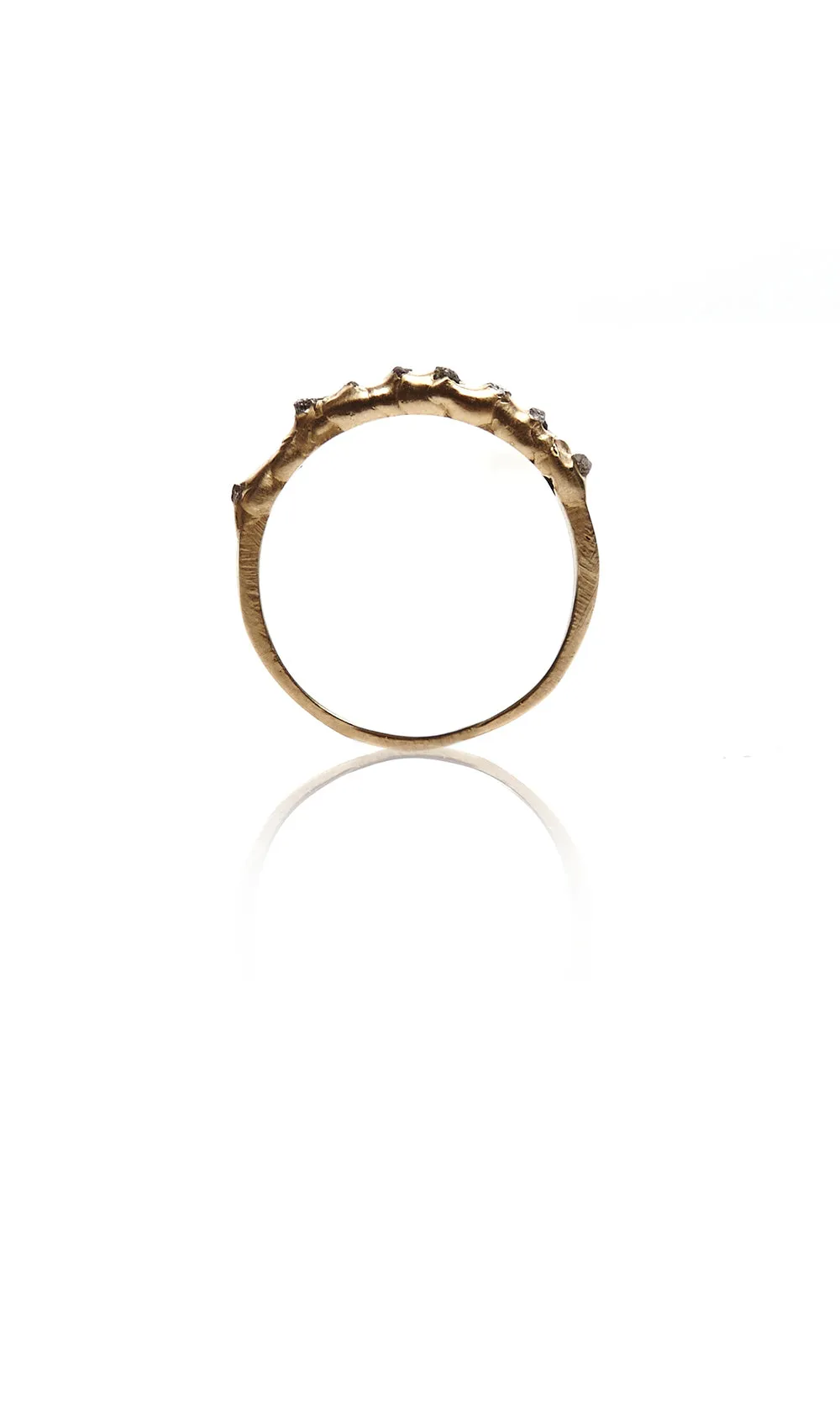 Rough Diamond Unity Ring