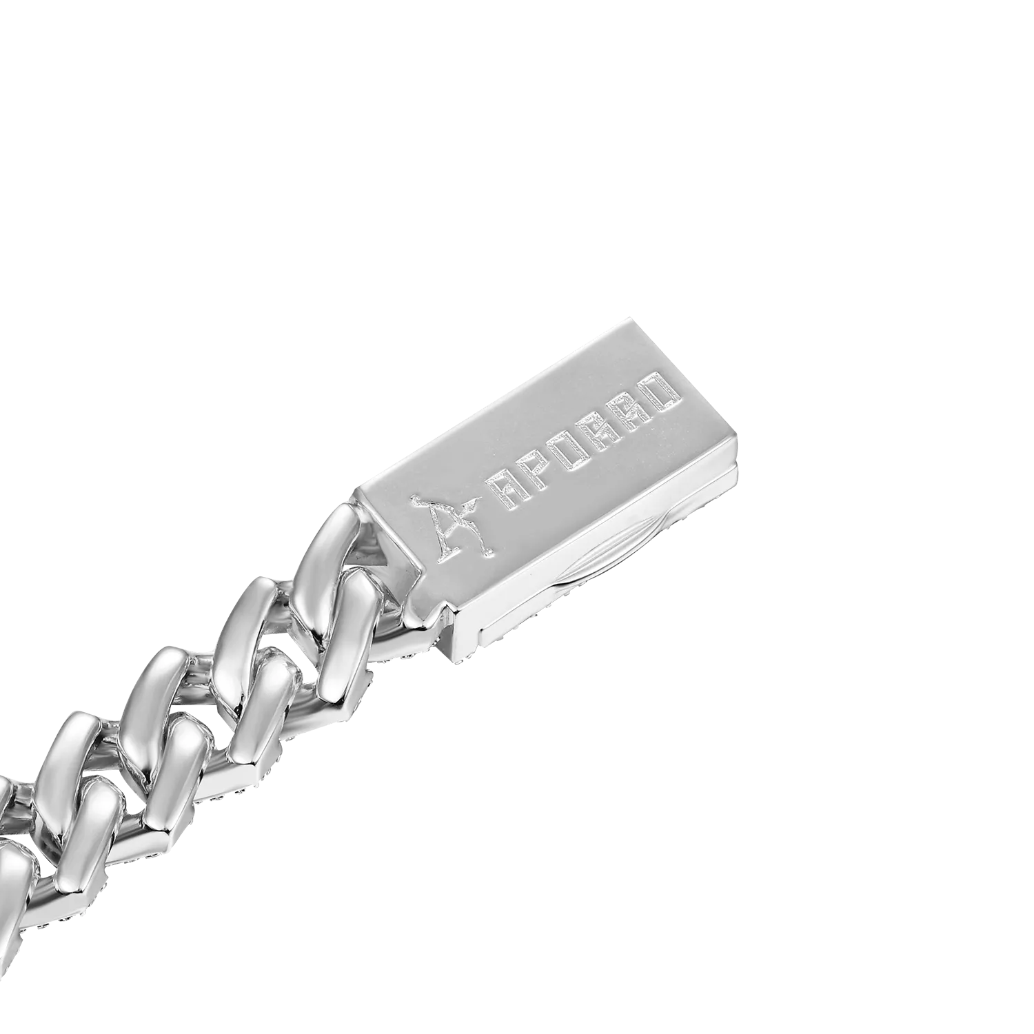 Round Cut Prong Cuban Link Bracelet - 10mm
