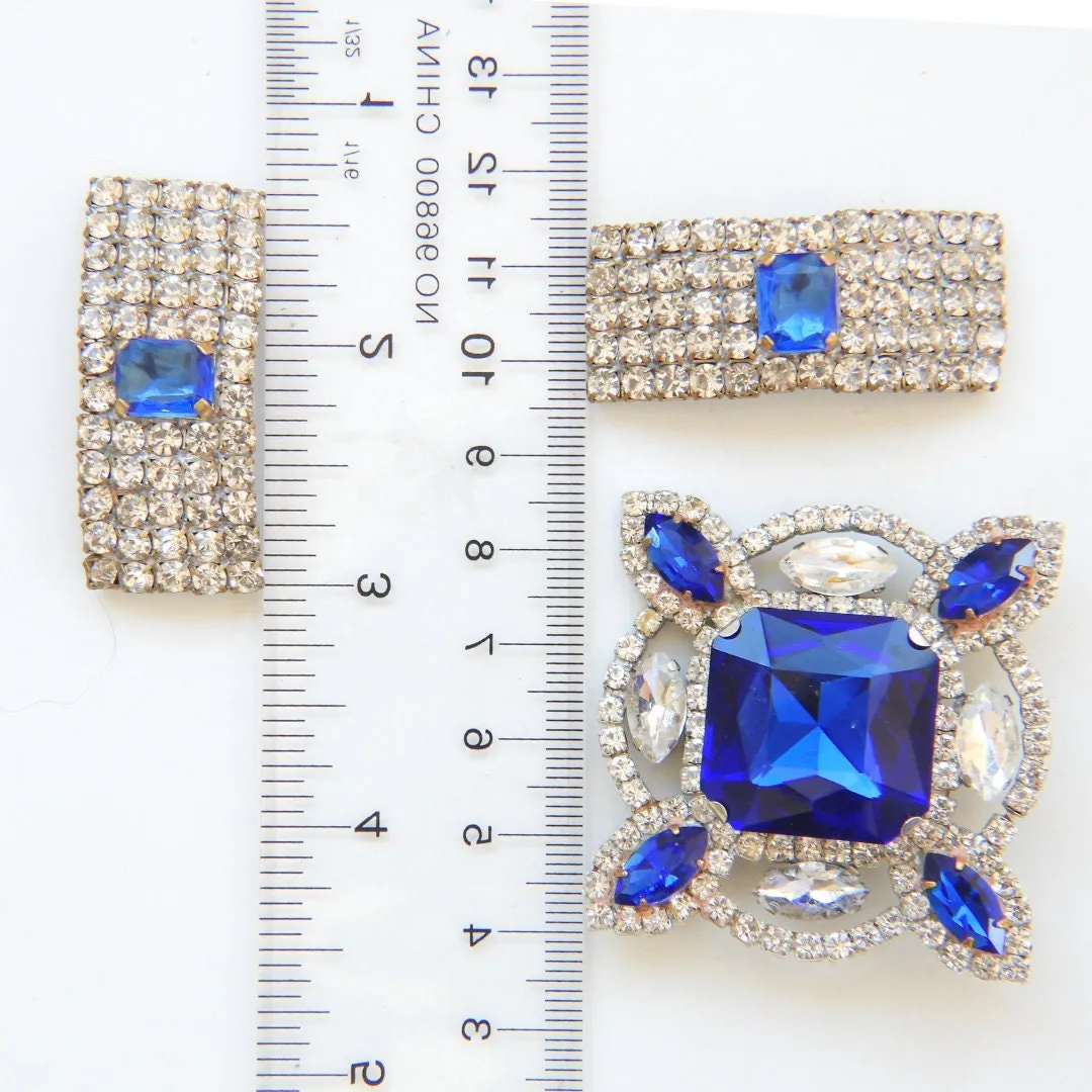 Royal Blue Crystal Jewelry Set