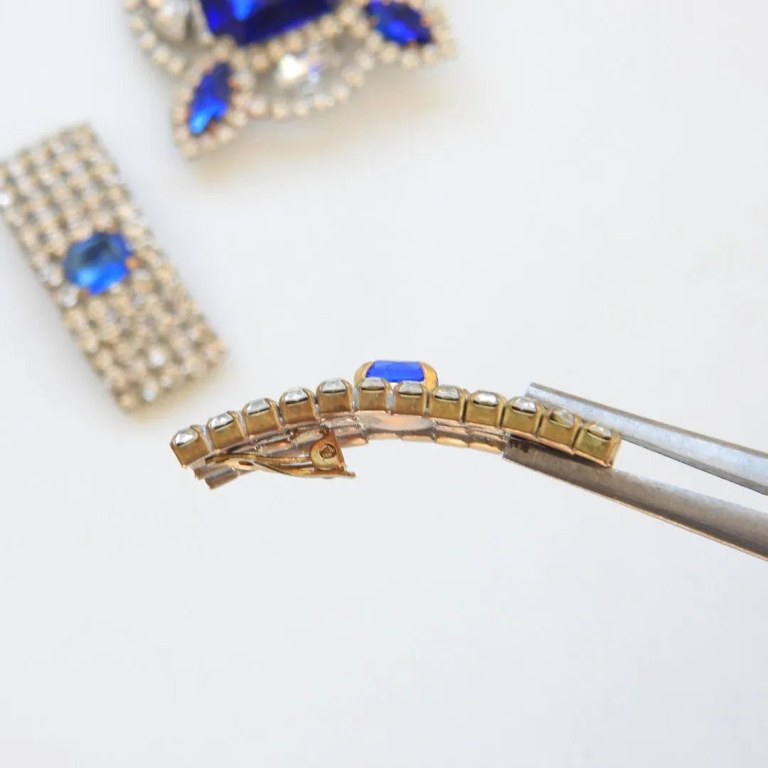Royal Blue Crystal Jewelry Set