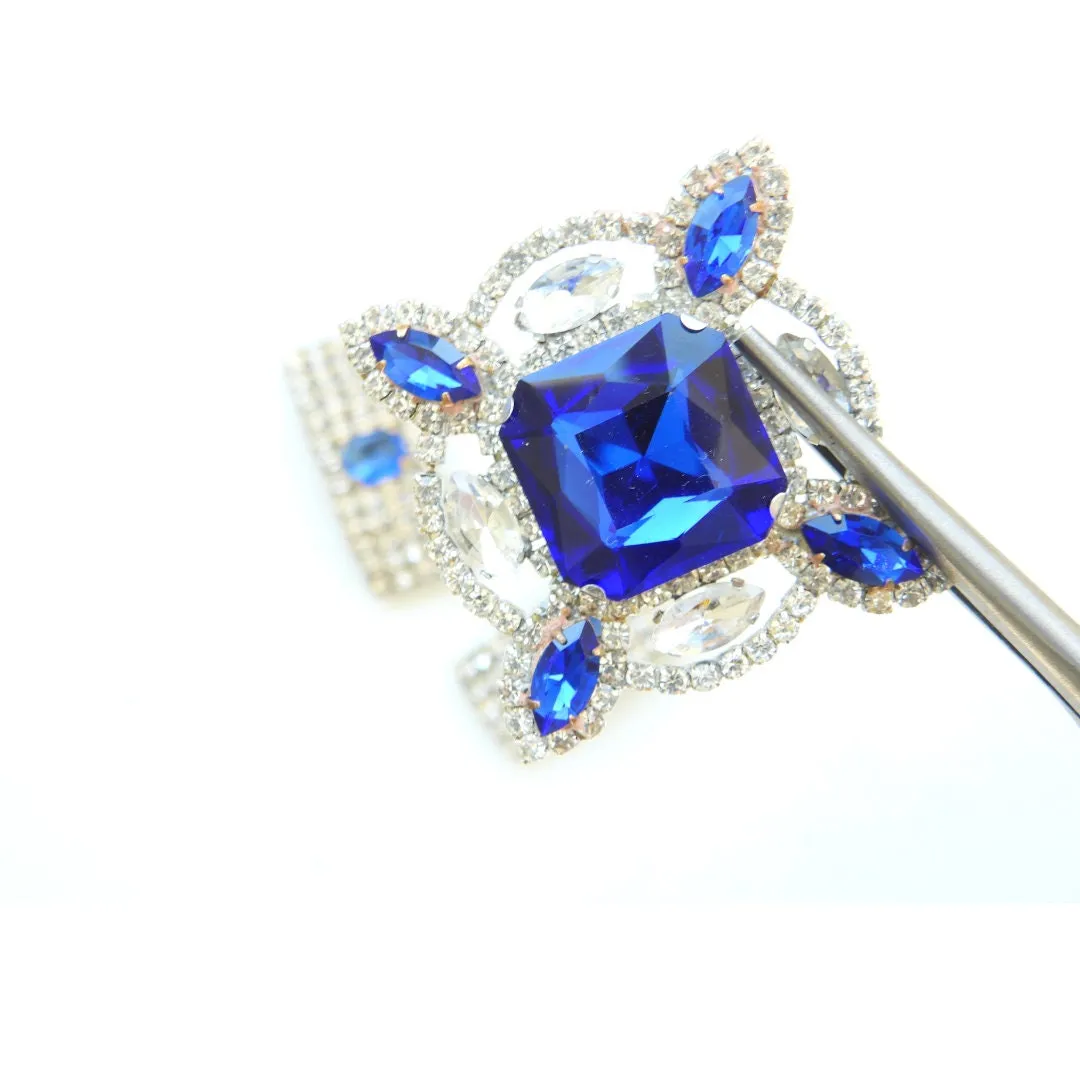 Royal Blue Crystal Jewelry Set