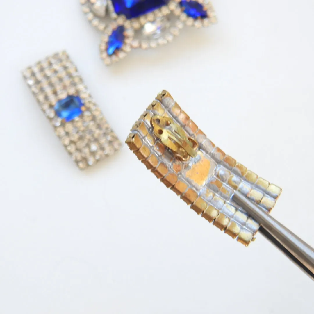 Royal Blue Crystal Jewelry Set