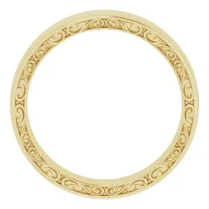 Sculptural Band 51577 - 4 mm - 6 mm