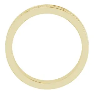 Sculptural-Inspired Band 51861 - 6 mm