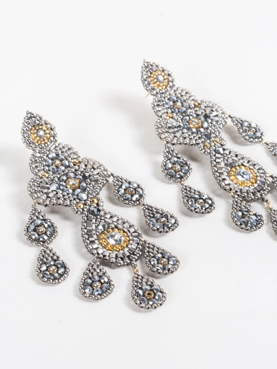 seven drop earrings
