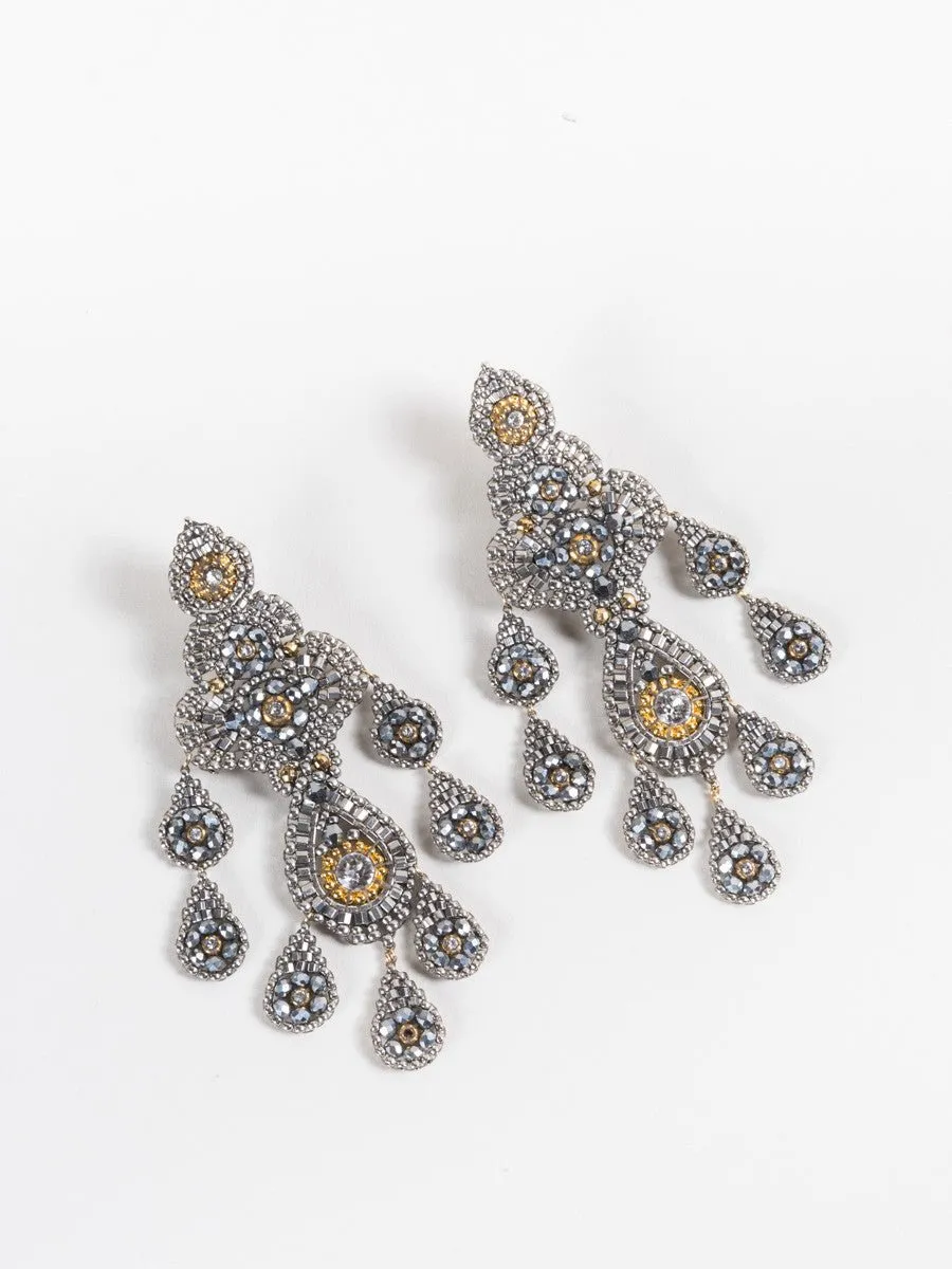 seven drop earrings