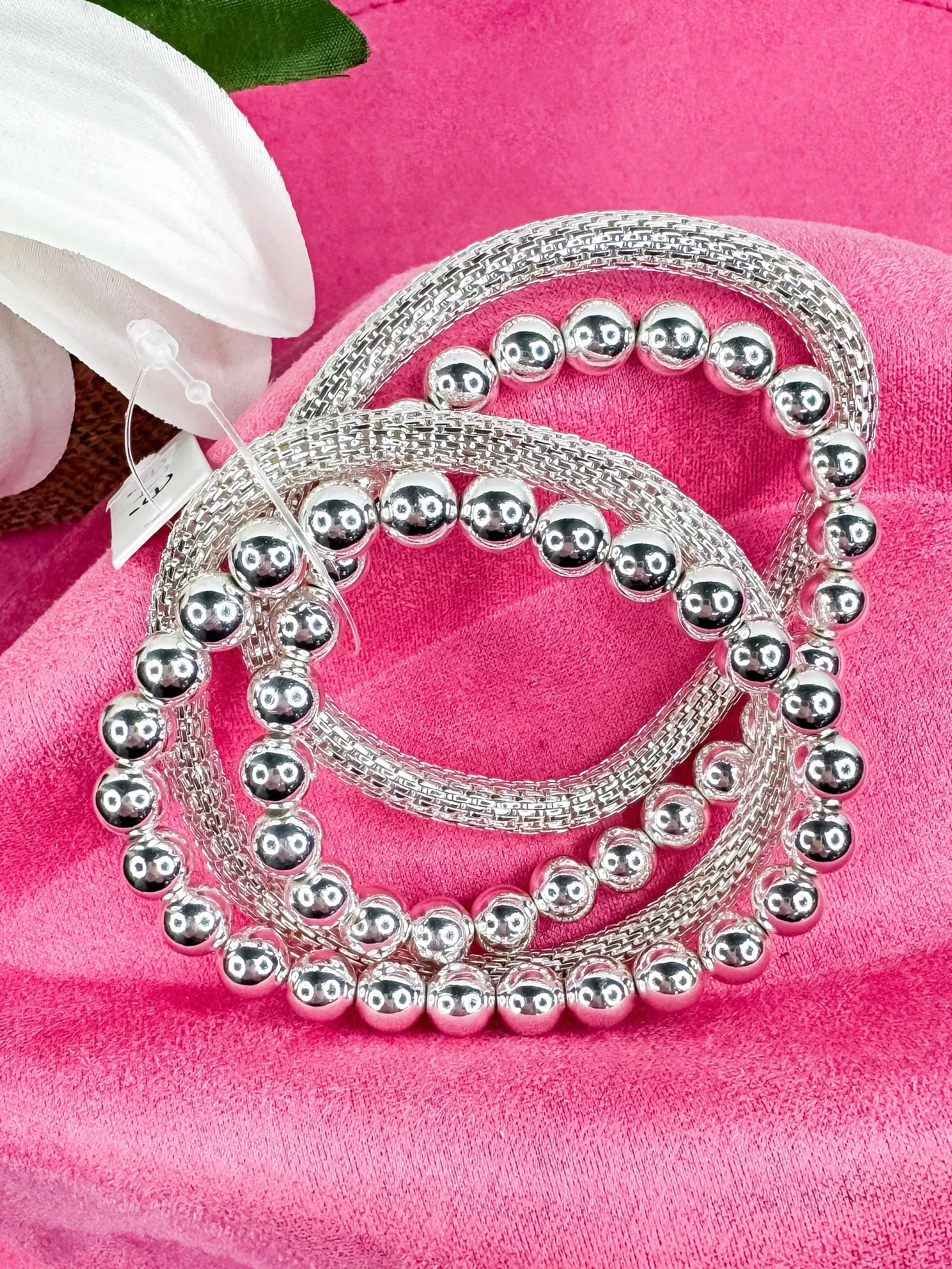 Silver Grove Bracelet Set
