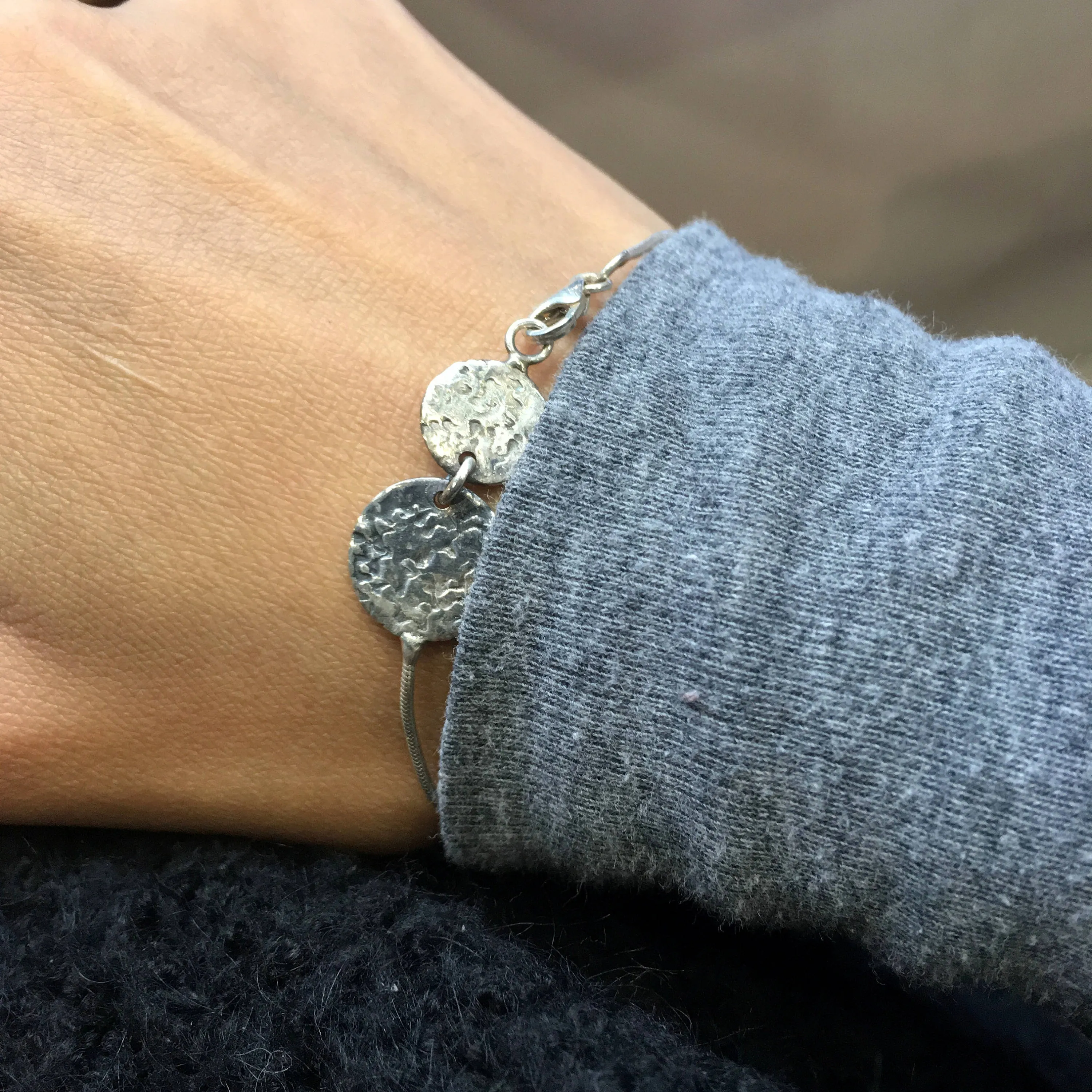Silver Minimalist Bracelet - My Reality.
