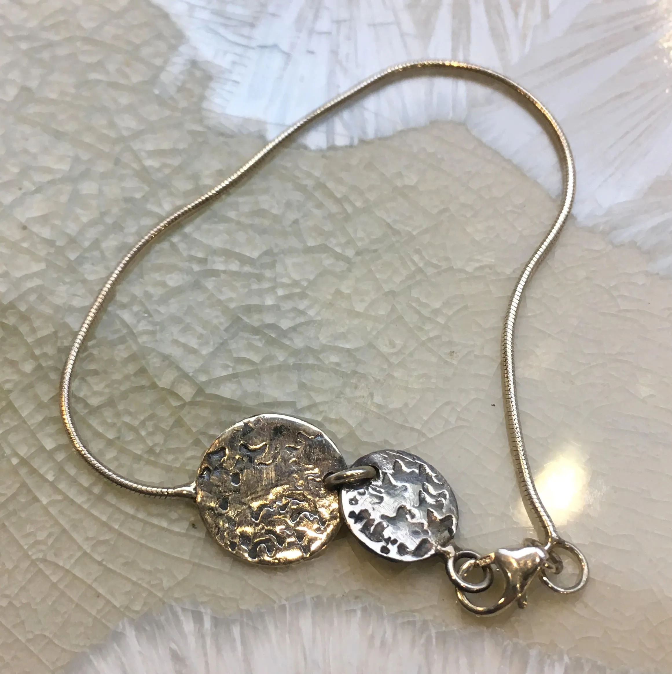 Silver Minimalist Bracelet - My Reality.