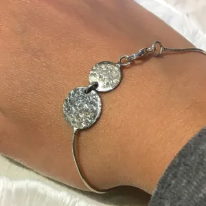 Silver Minimalist Bracelet - My Reality.