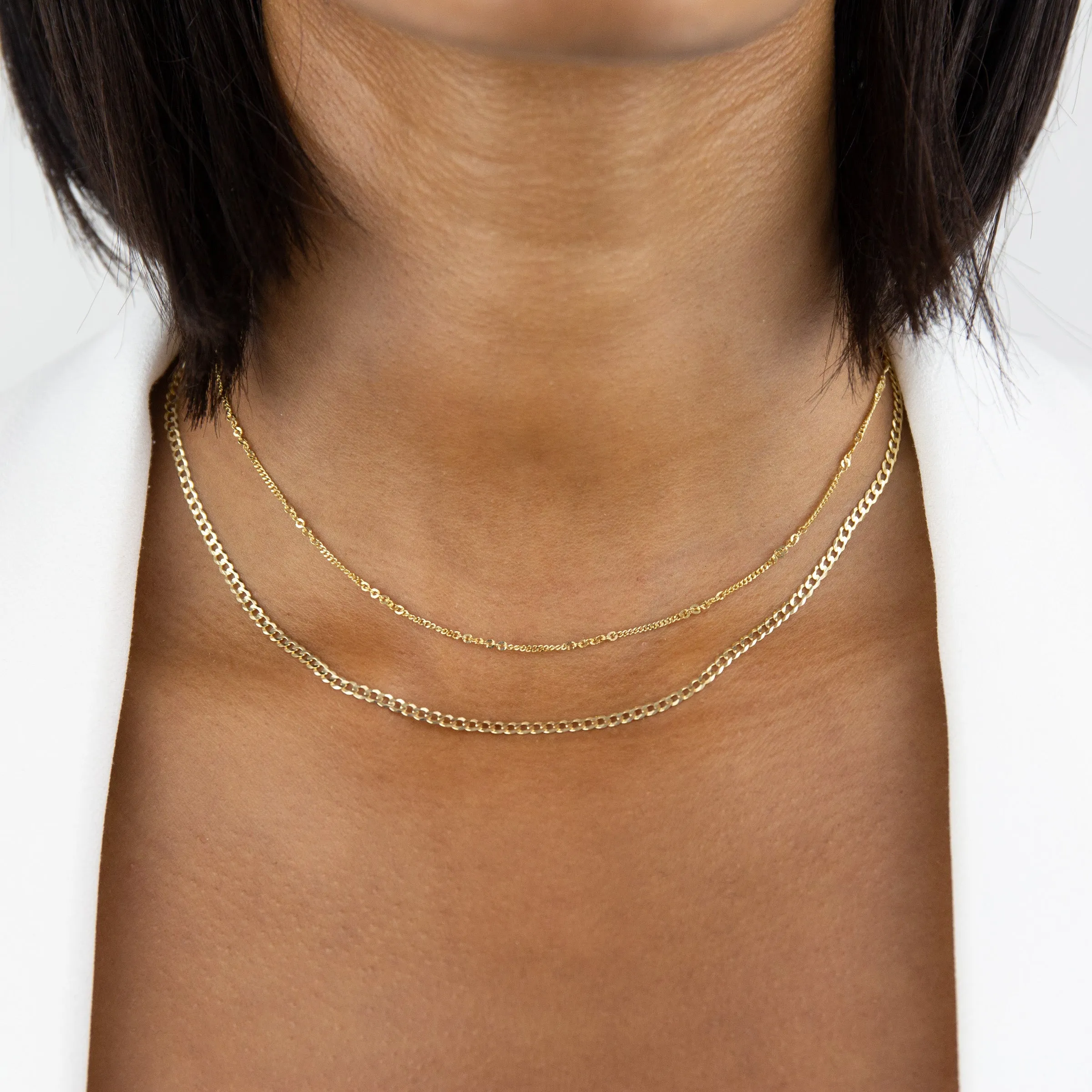 Singapore Necklace 14K