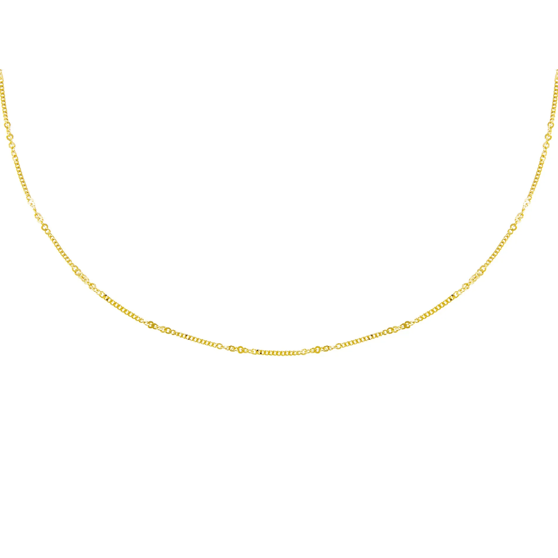 Singapore Necklace 14K