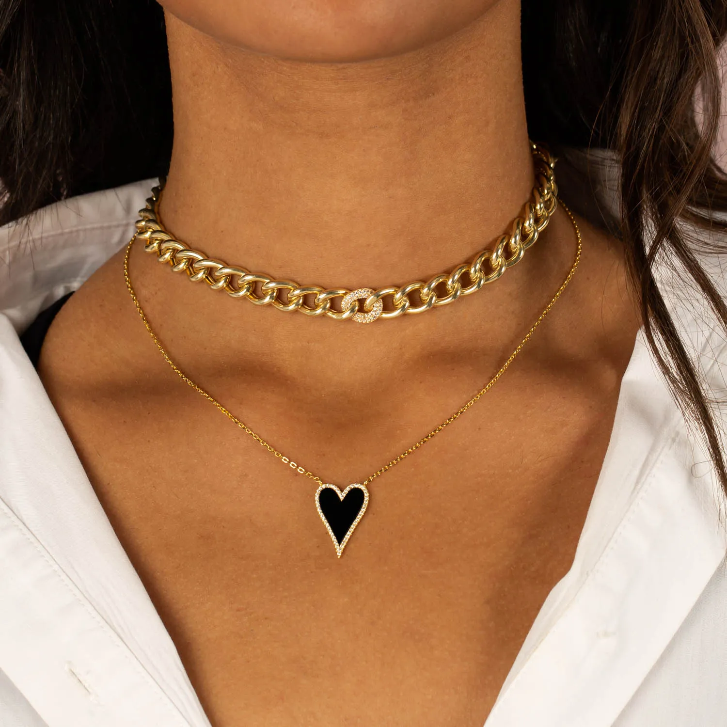 Single Pavé Round Curb Choker