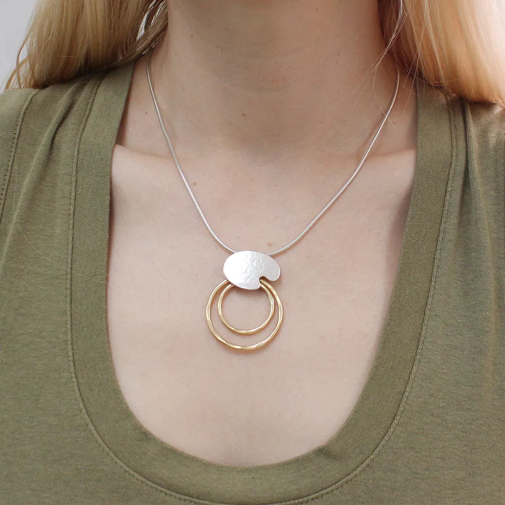 Small Painter's Palette Necklace