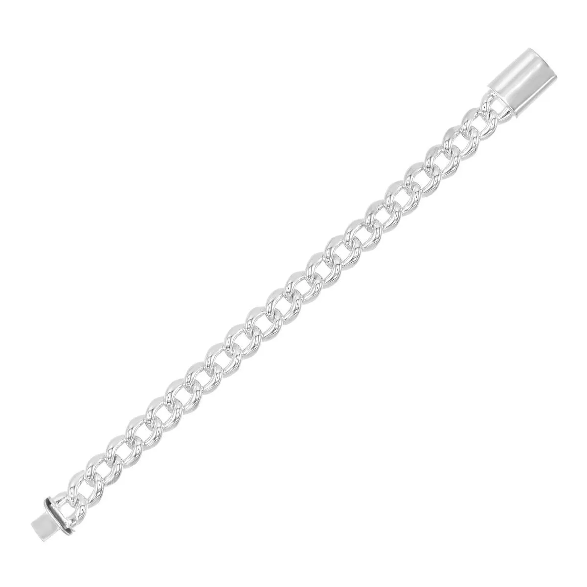 Solid Chain Link Bracelet