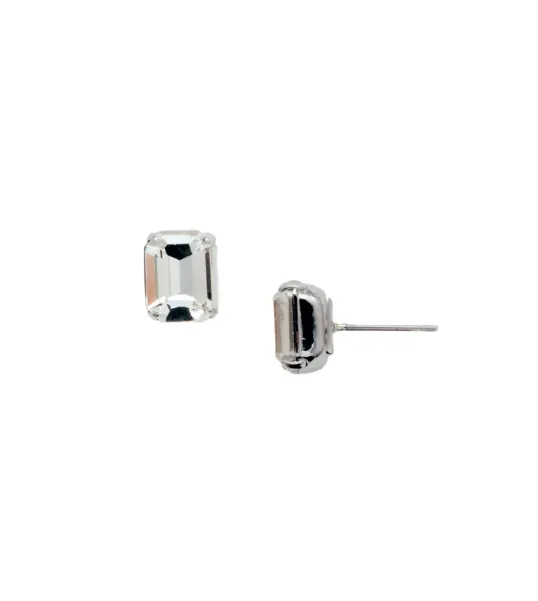 Sorrelli Octavia Stud Earrings - Crystal