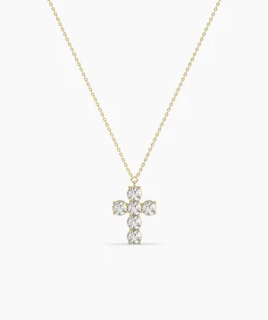 Sparkling Cross Necklace