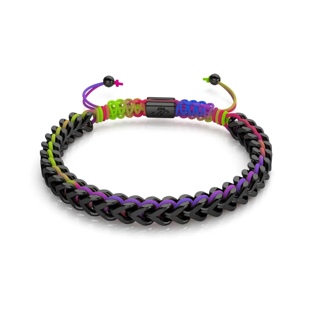 Spectrum x Gunmetal | Gaia Wheat Chain Bracelet