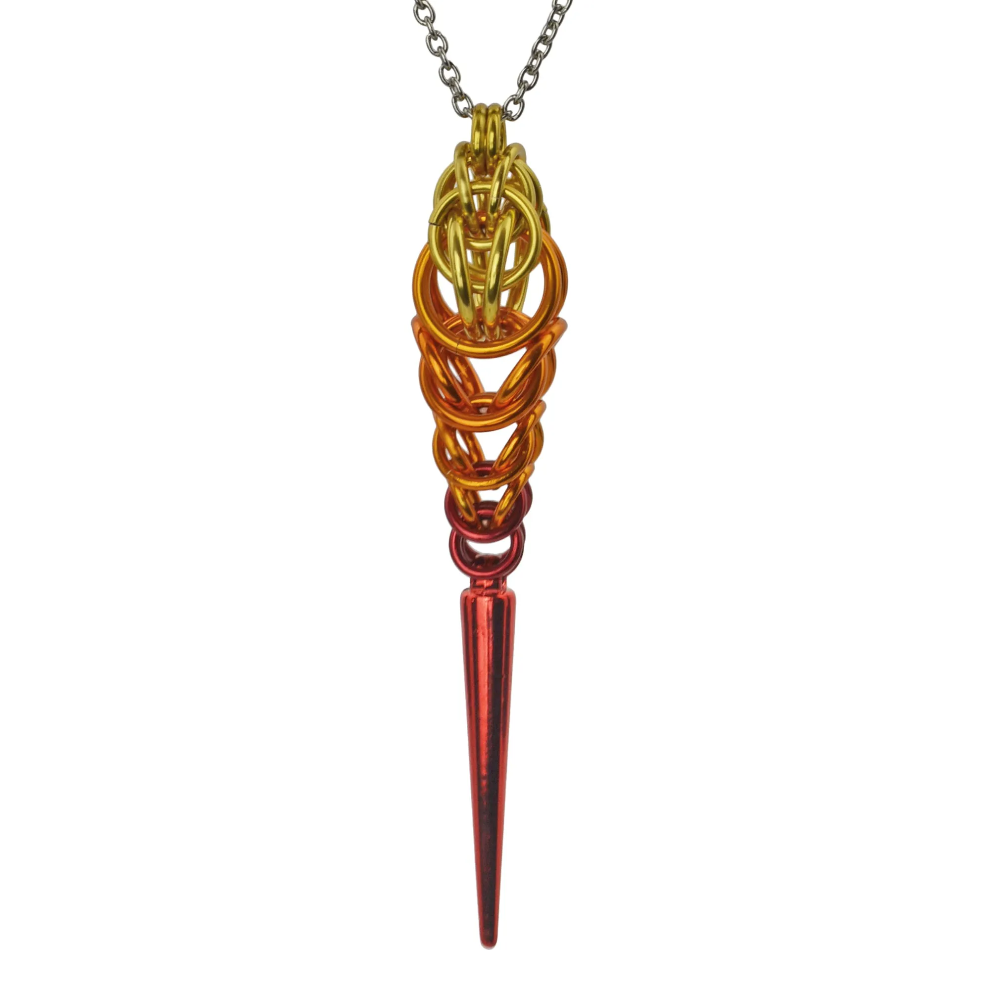Spike Pendant - Flame