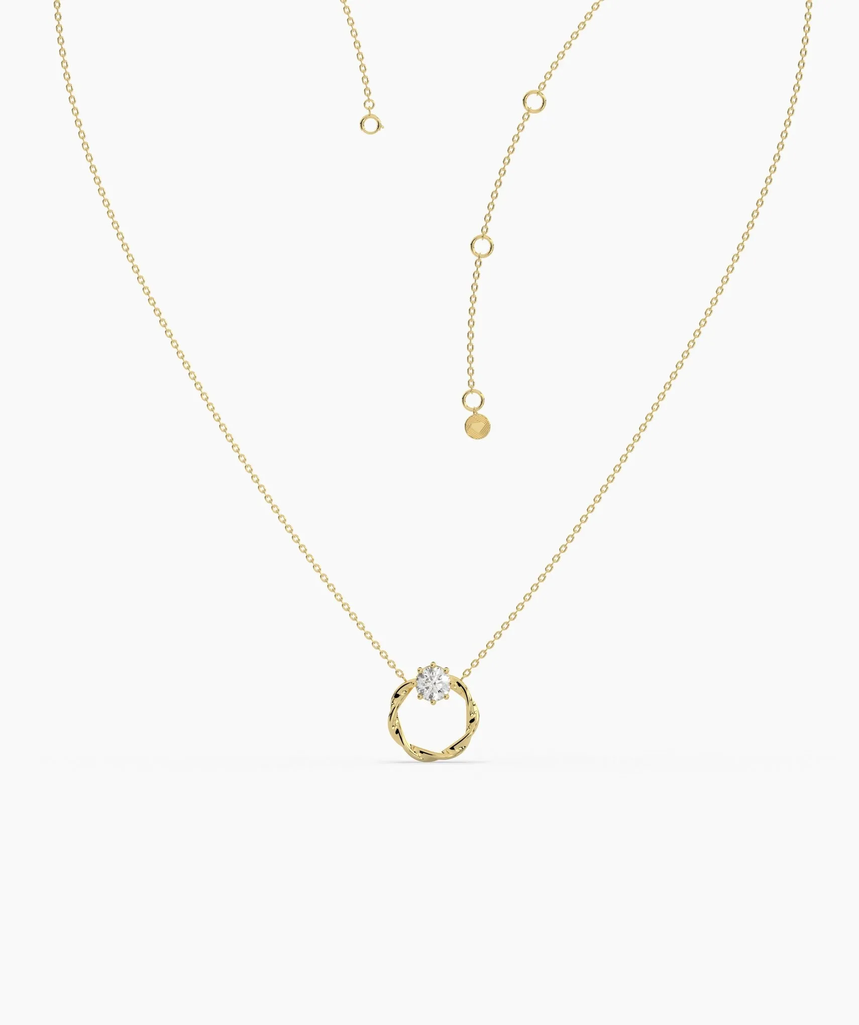 Spiral Radiance Necklace