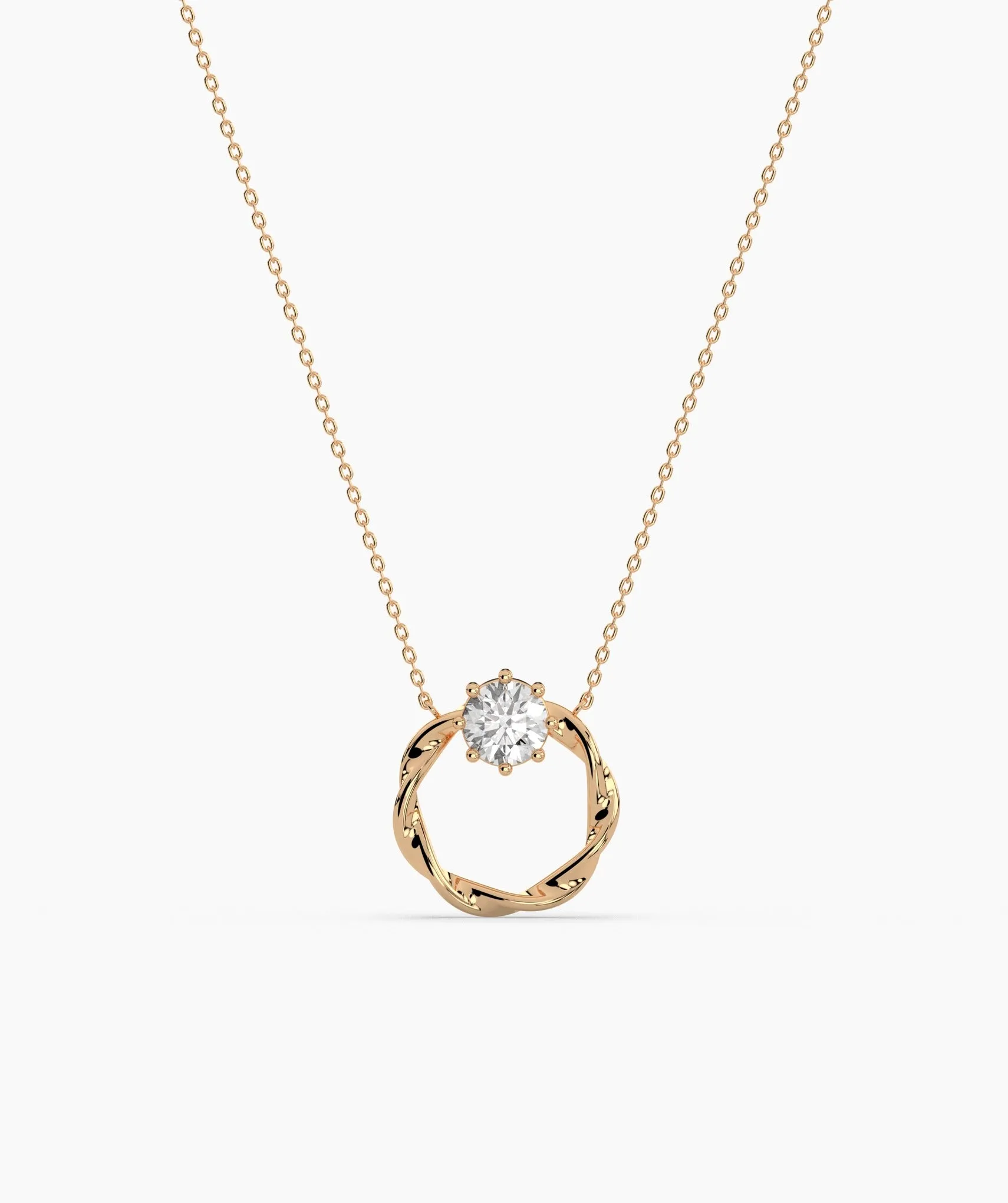 Spiral Radiance Necklace