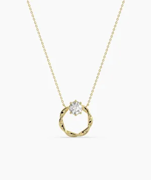 Spiral Radiance Necklace
