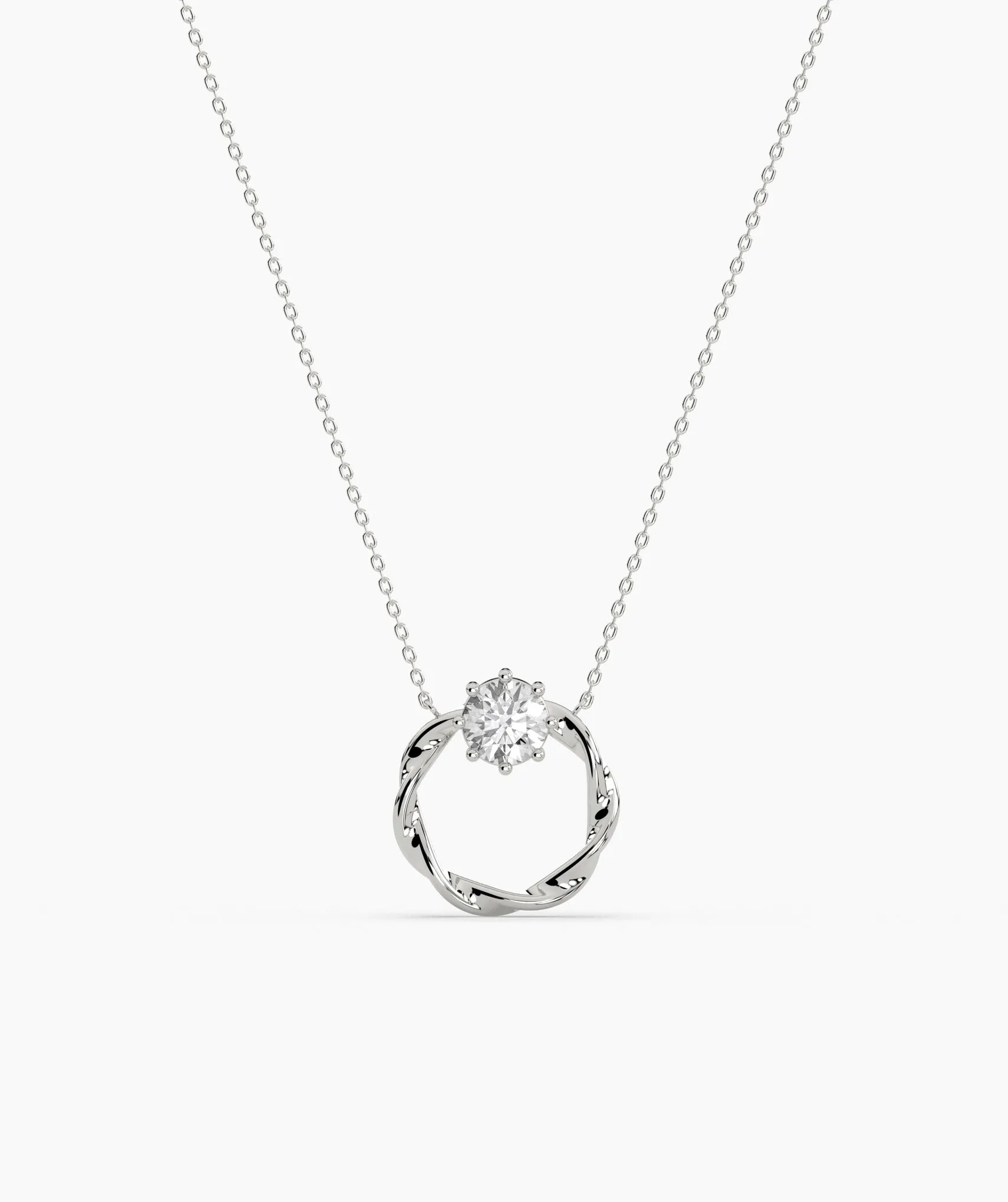 Spiral Radiance Necklace