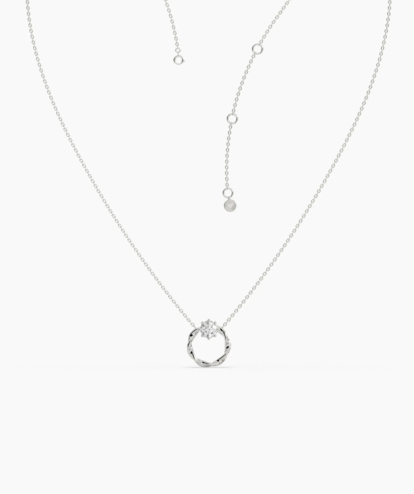 Spiral Radiance Necklace