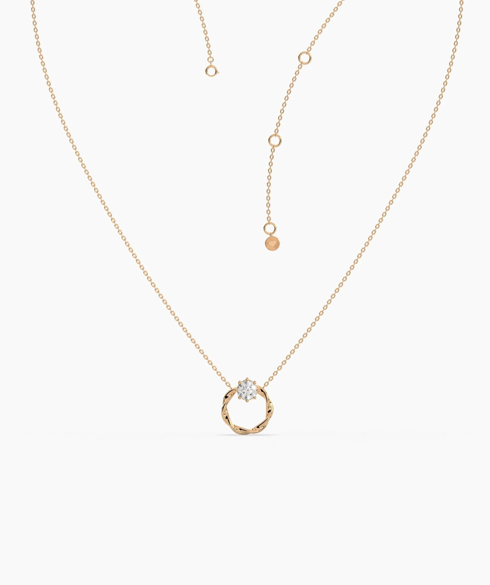Spiral Radiance Necklace