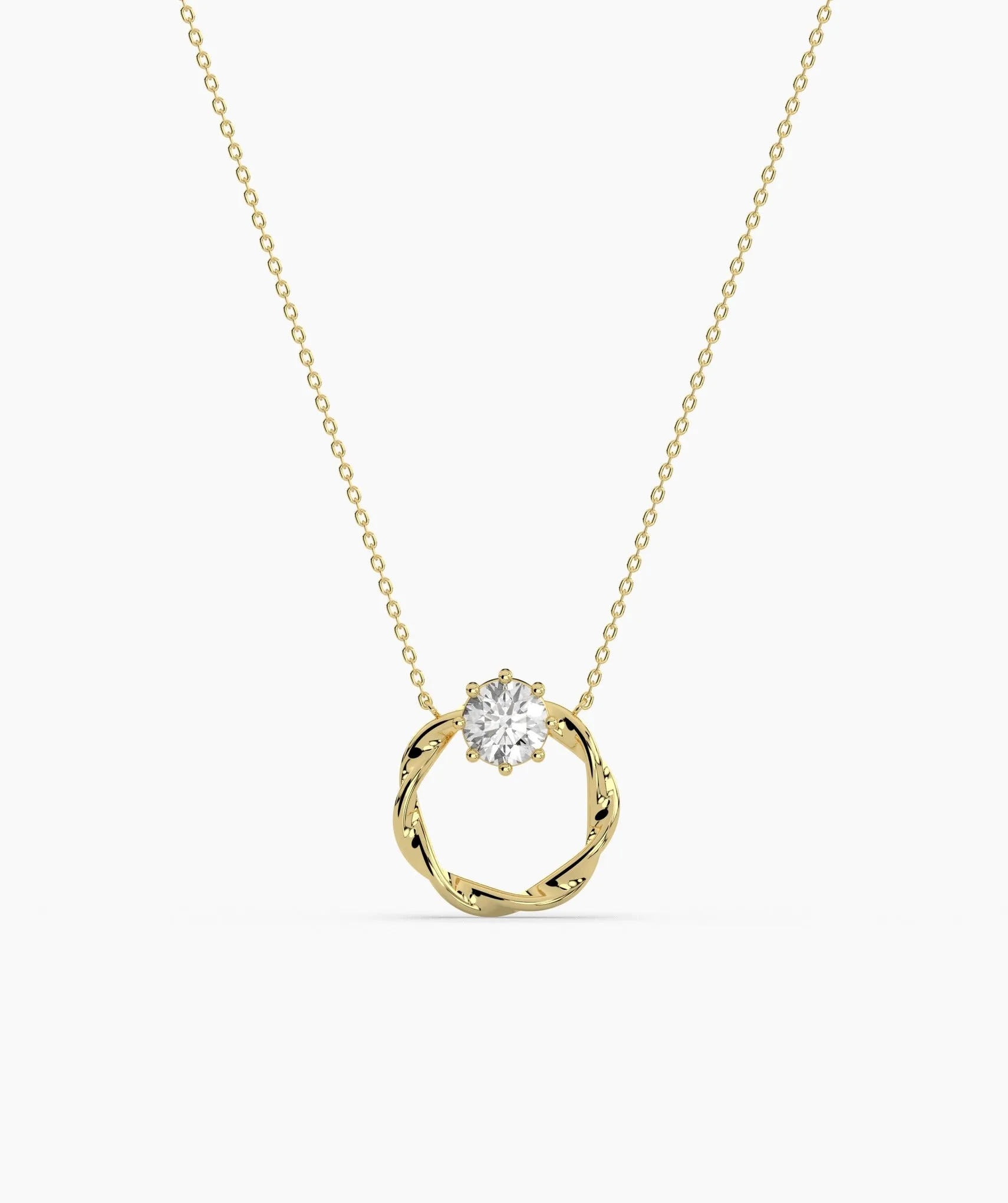 Spiral Radiance Necklace