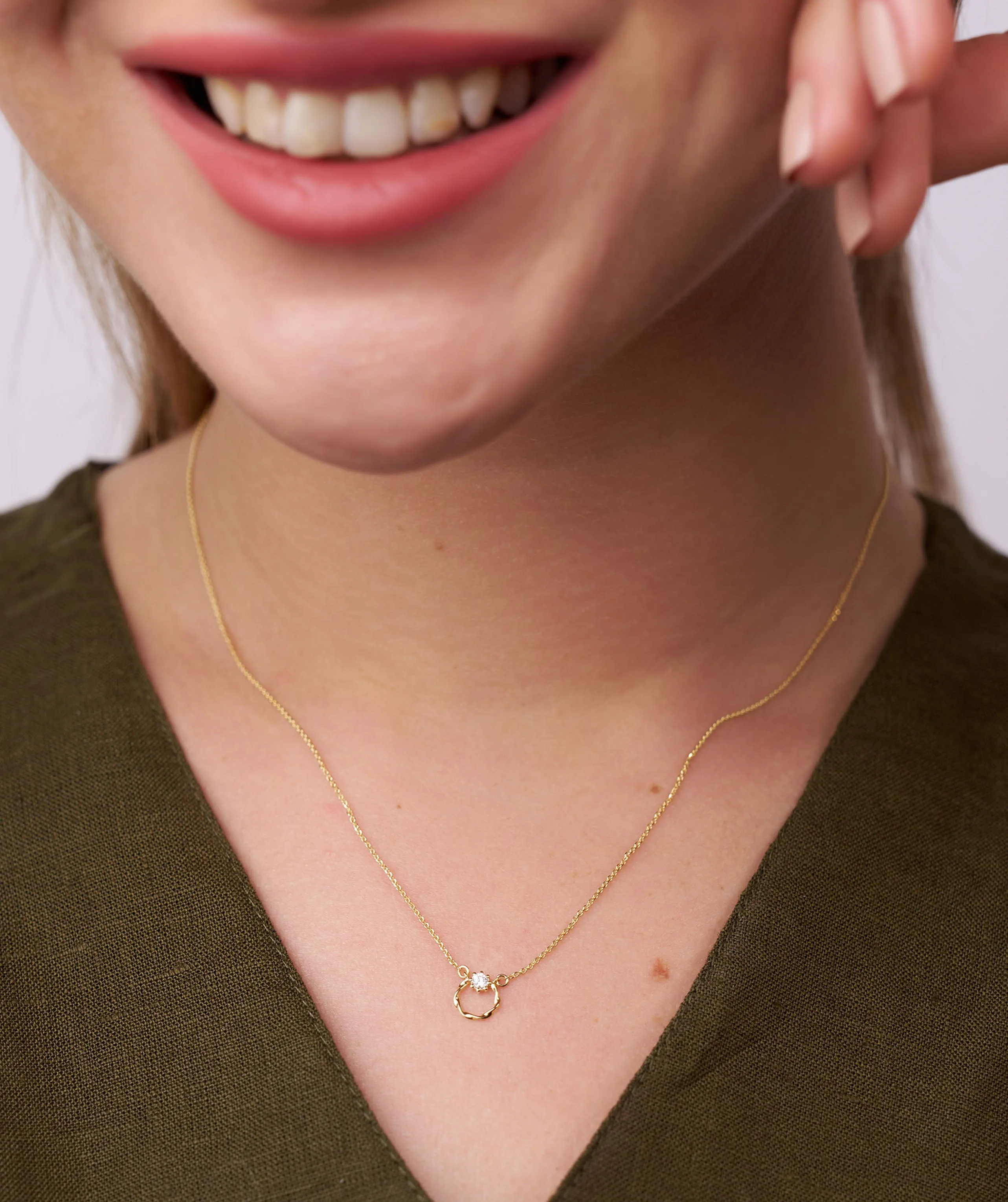 Spiral Radiance Necklace