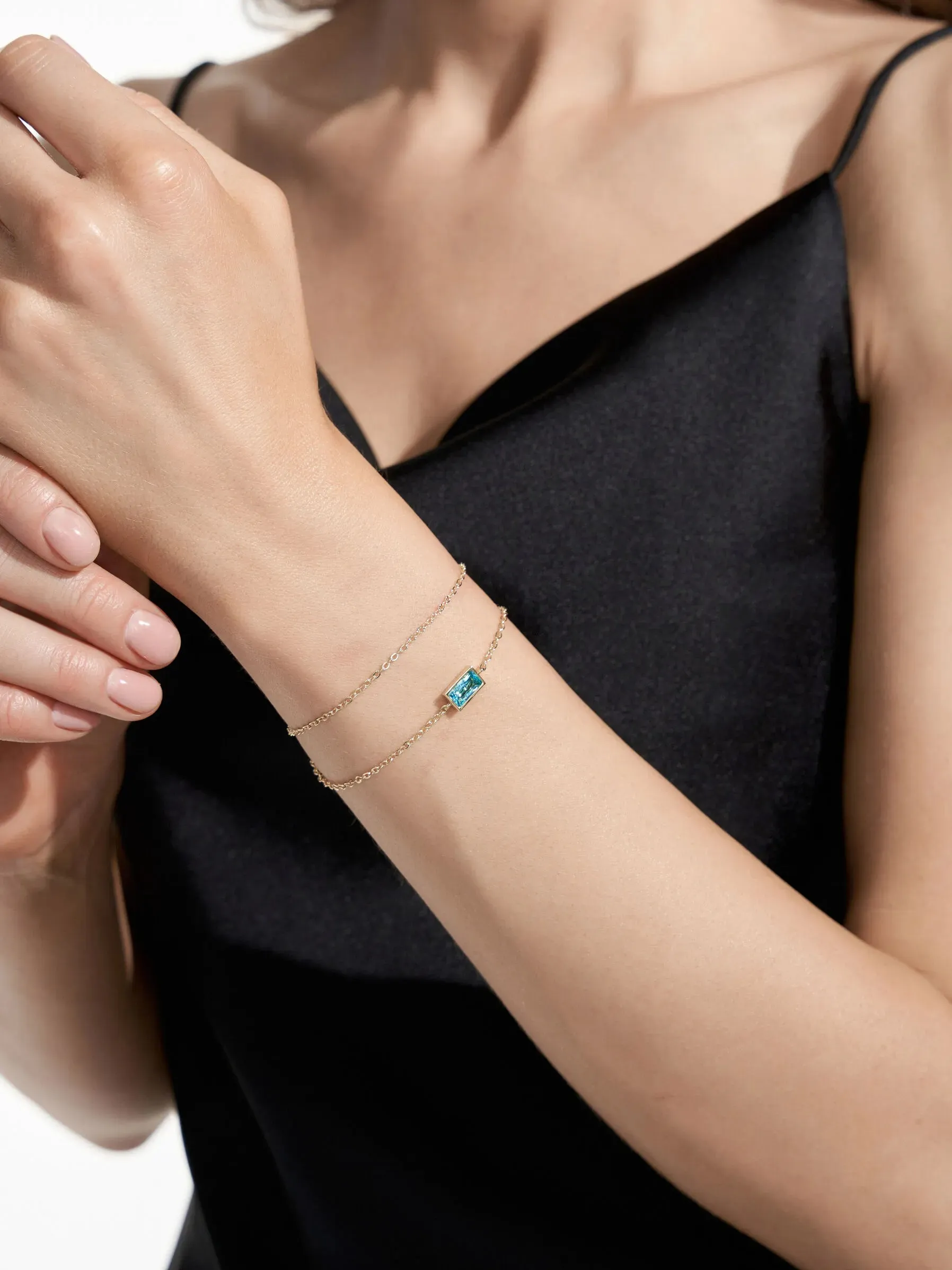 Square Layered Bracelets