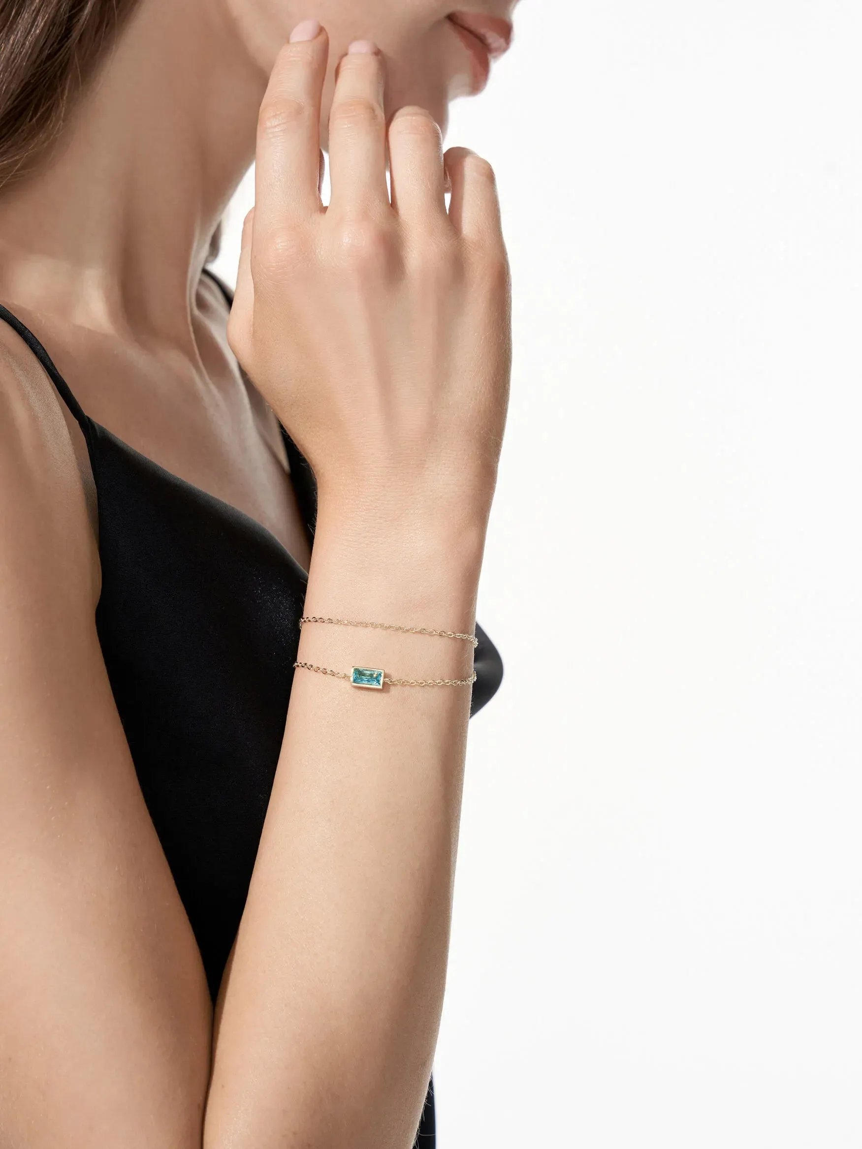 Square Layered Bracelets