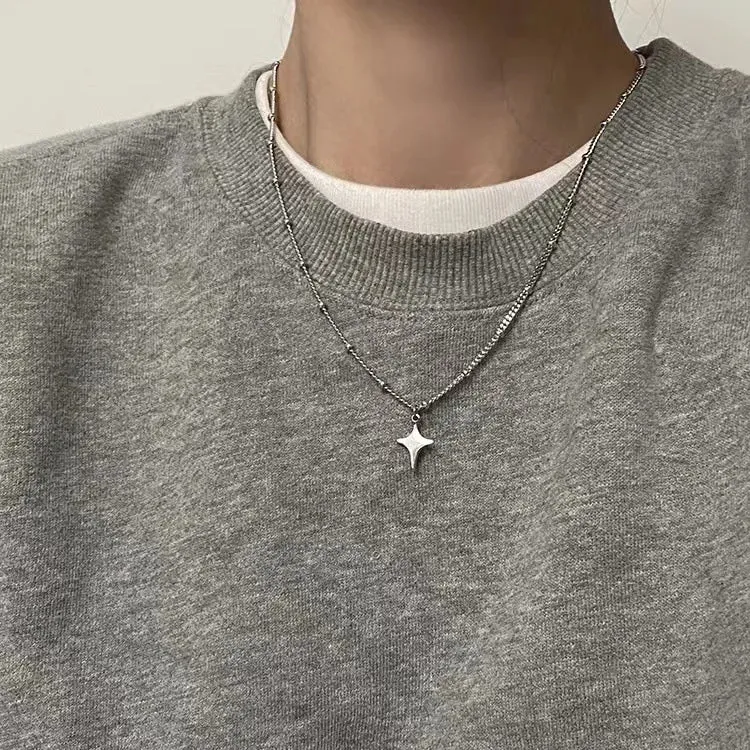 Star Hollow Choker Necklace