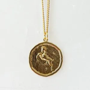Star Sign Pendant Necklace - Aries