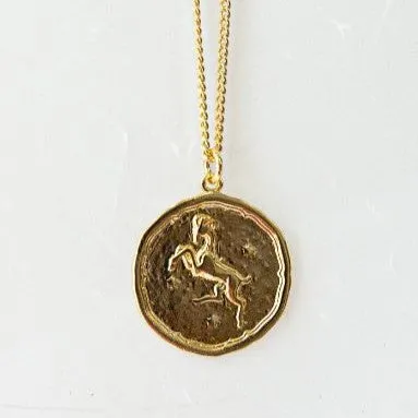Star Sign Pendant Necklace - Aries