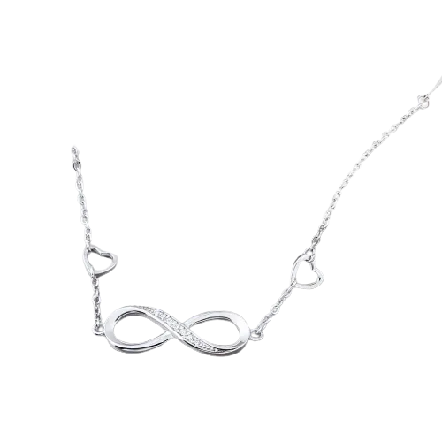 Sterling Silver Infinity Bracelet