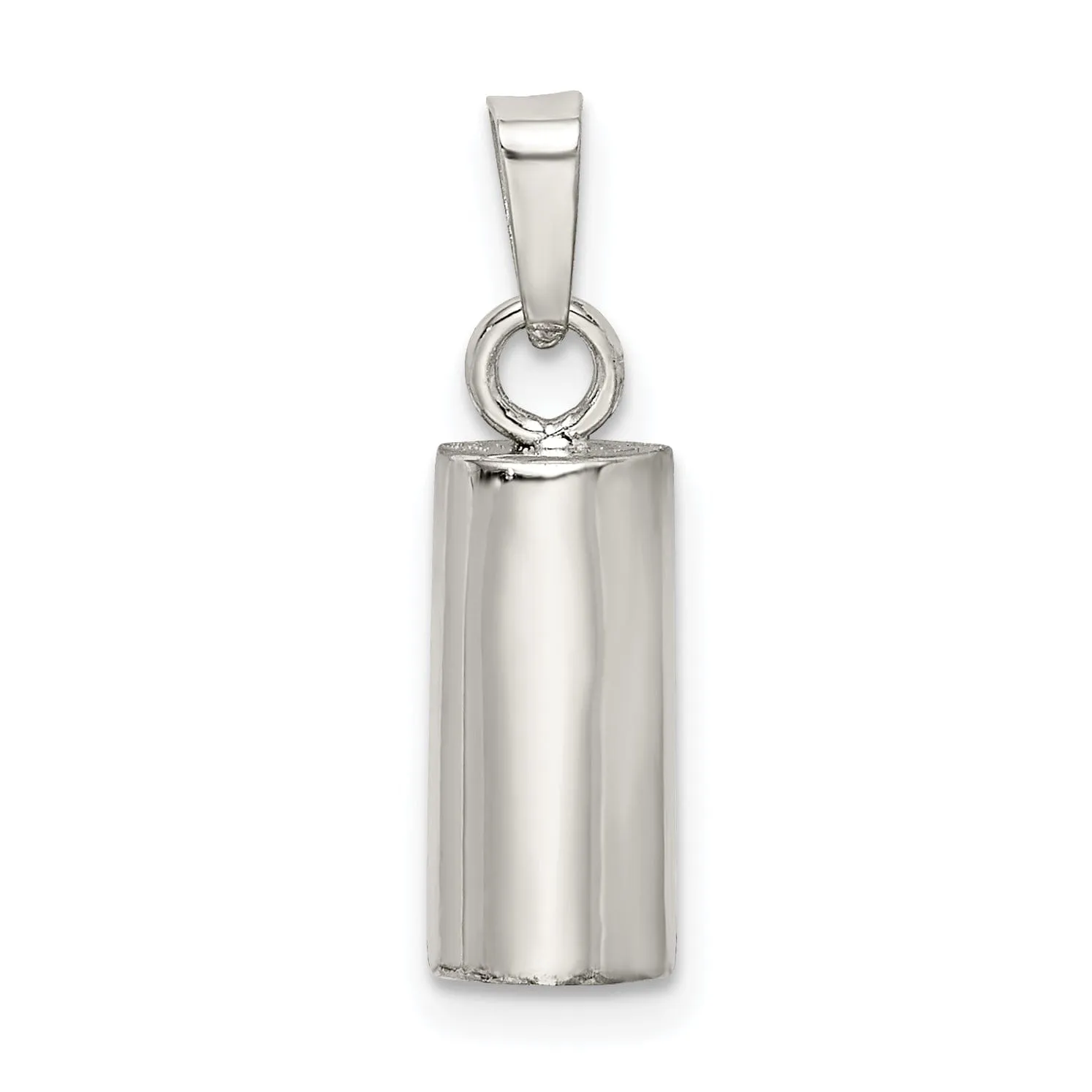 Sterling Silver Mezuzah Pendant